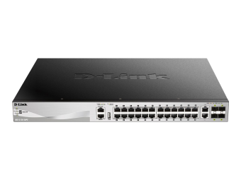 D-Link DGS 3130-30PS - Switch - L3 Lite - managed - 24 x 101001000 (PoE+)