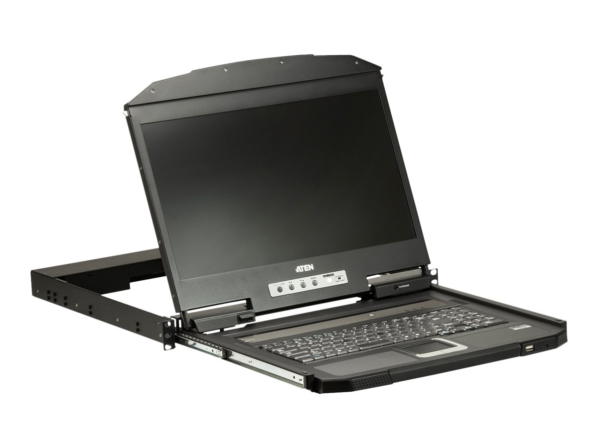 ATEN CL3100NX - KVM-Konsole - PS2 USB - 47 cm (18.5)