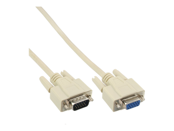 InLine VGA Verlängerung - 15pol HD Stecker  Buchse - 5m
