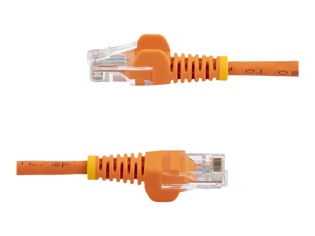 StarTech.com 3m Cat5e RJ45 UTP Netzwerkkabel Snagless - Cat 5e Patchkabel - Orange - Stecker  Stecker - Patch-Kabel - RJ-45 (M)