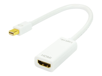 LogiLink Videoadapter - Mini DisplayPort männlich zu HDMI weiblich