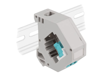 Delock Keystone Jack-DIN-Adapter für Schienenmontage