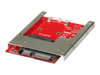 ROLINE Laufwerksschachtadapter - 25 zu mSATA (64 cm zu mSATA)