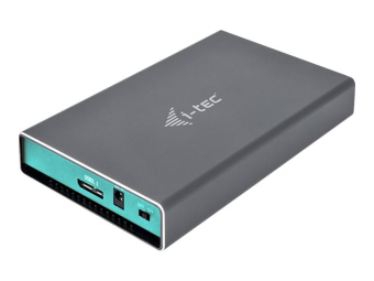 i-tec MySafe - Speichergehäuse mit Netzanzeige EinAus-Schalter - 2.5 (6.4 cm)