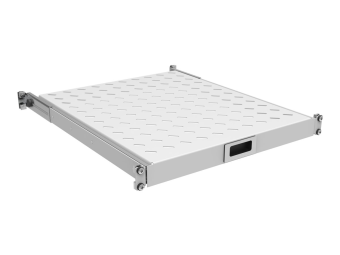 EFB Elektronik EFB-Elektronik - Rack - Regal - ausziehbar max. Traglast 30 kg - Jet Black RAL 9005 - 1U - 48.3 cm (19)