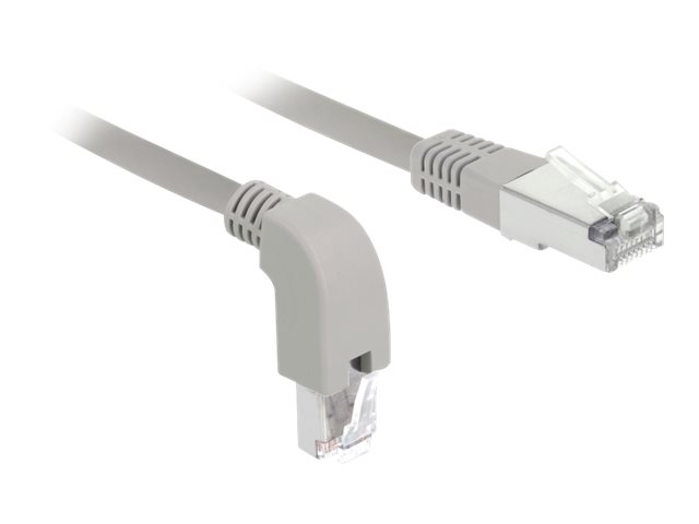 Delock Patch-Kabel - RJ-45 (M) nach unten gewinkelt zu RJ-45 (M)