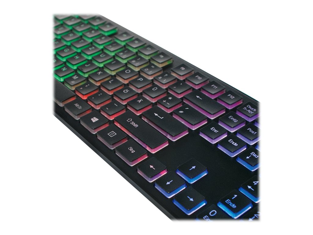 LogiLink Illuminated - Tastatur - hinterleuchtet