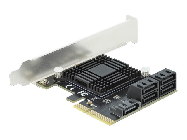 Delock 5 port SATA PCI Express x4 Card - Low Profile Form Factor
