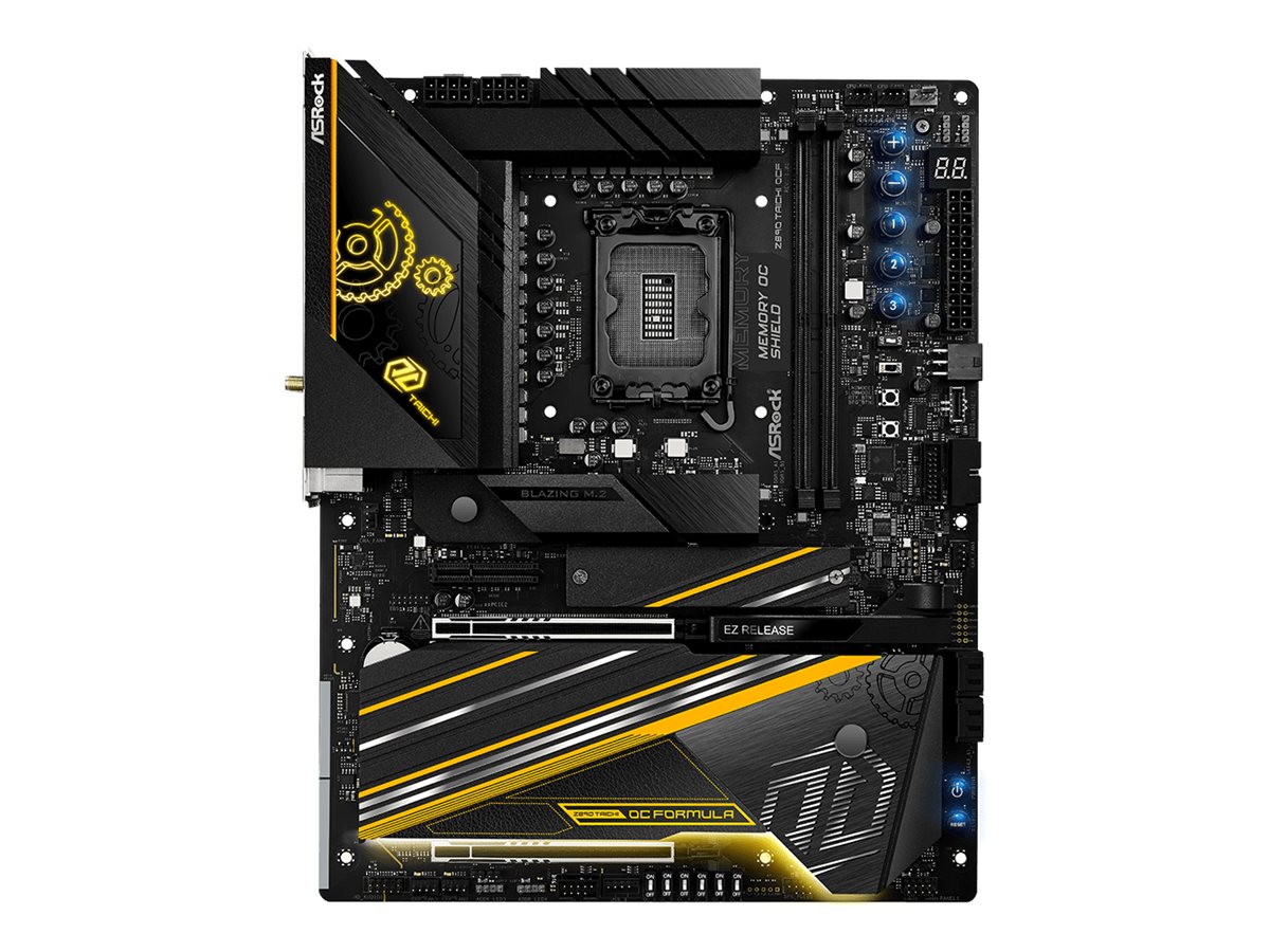 ASRock Z890 TAICHI OCF - Motherboard - ATX - LGA1851-Sockel - Z890 Chipsatz - USB4 USB-C 3.2 Gen 2x2 USB 3.2 Gen 1 USB 3.2 Gen 2 - 5 Gigabit Ethernet Wi-Fi 7 Bluetooth - Onboard-Grafik (CPU erforderlich)