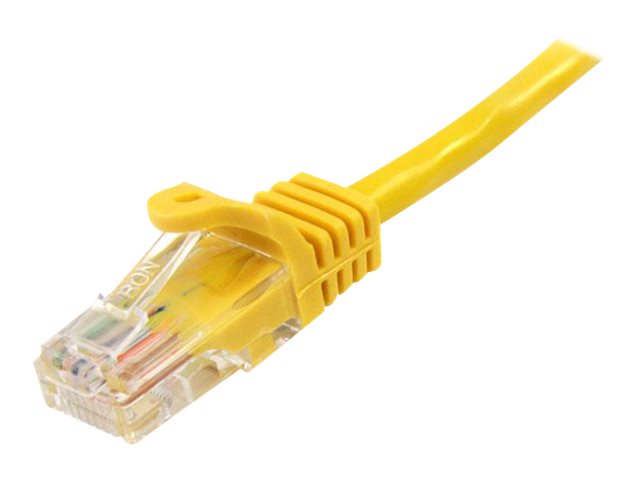 StarTech.com 2m Cat5e RJ45 UTP Netzwerkkabel Snagless - Cat 5e Patchkabel - Gelb - Stecker  Stecker - Patch-Kabel - RJ-45 (M)