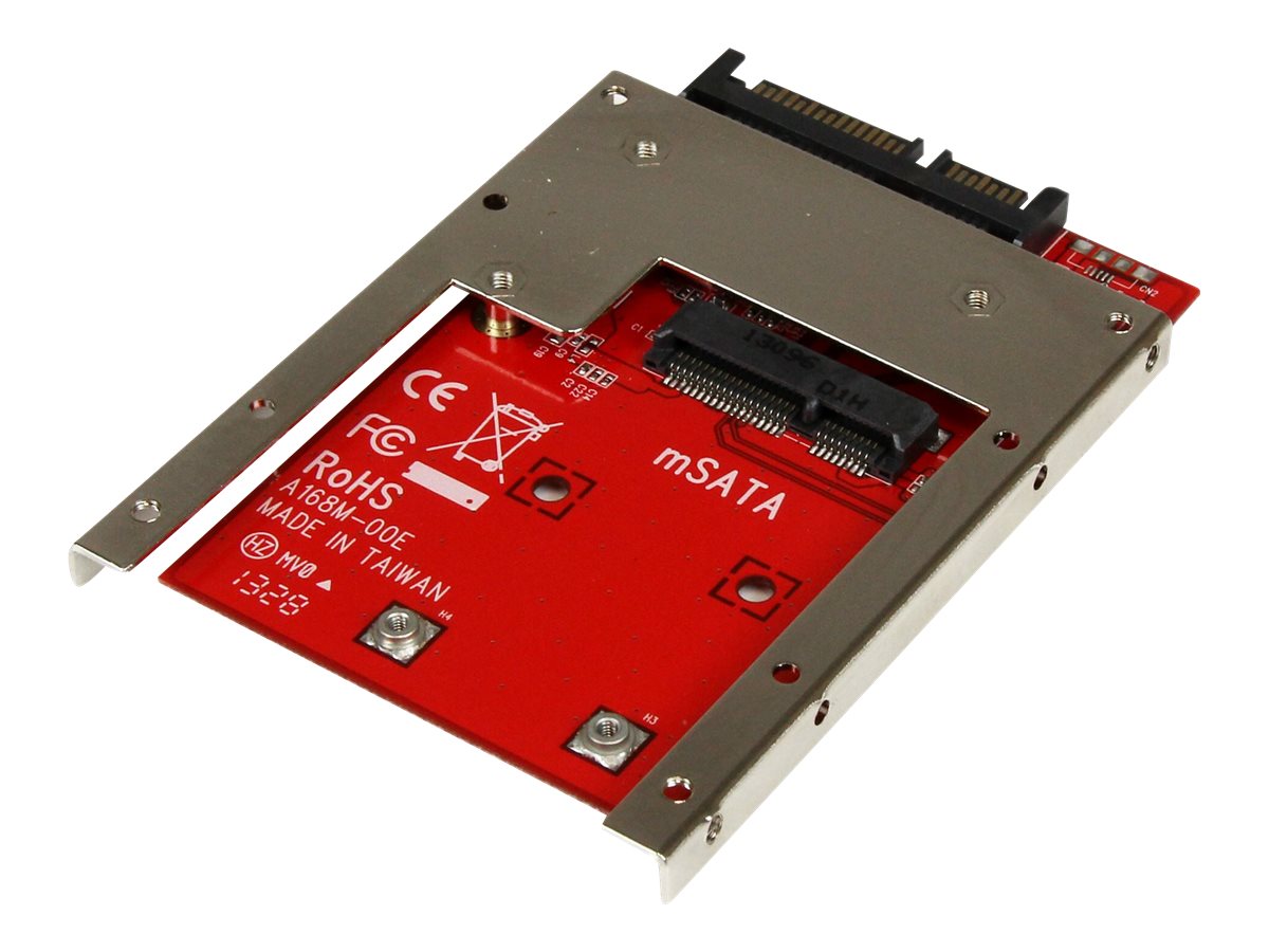 StarTech.com mSATA SSD auf 25 Zoll SATA Adapter  Konverter