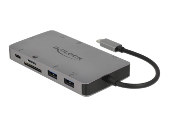 Delock Dockingstation - USB-C - VGA HDMI