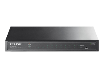 TP-LINK TL-SG2210P 8-Port Gigabit Smart PoE Switch with 2 SFP Slots - Switch - managed - 8 x 101001000 + 2 x SFP - Desktop - PoE (53 W)