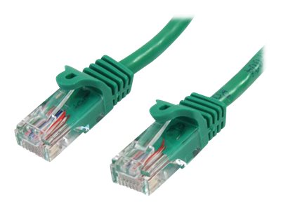 StarTech.com 1m Cat5e RJ45 UTP Netzwerkkabel Snagless - Cat 5e Patchkabel - Grün - Stecker  Stecker - Patch-Kabel - RJ-45 (M)