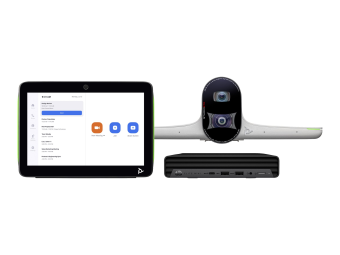 Poly Studio Large Room Bundle - Für Zoom Rooms - Kit für Videokonferenzen (Poly Studio E70 Kamera Poly TC10 Touchcontroller HP Mini Conferencing PC)