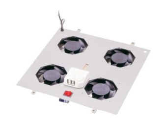 DIGITUS Dachlüftereinheit für Unique & Varioflex-N Netzwerkschränke & Dynamic Basic Netzwerk- und Serverschränke