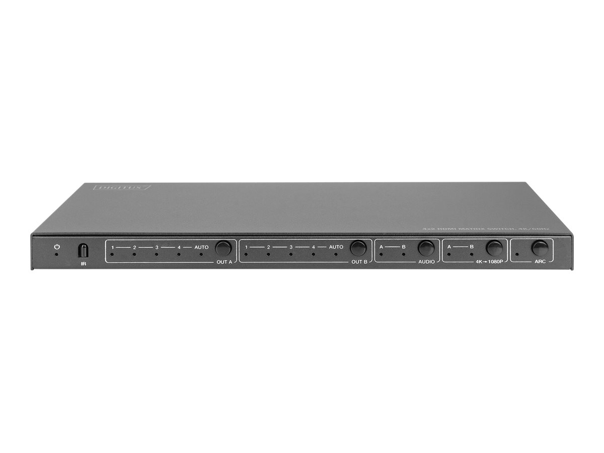 DIGITUS 4x2 HDMI Matrix Switch 4K60Hz