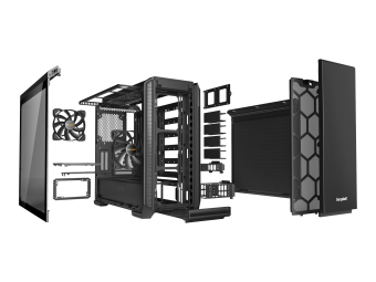 Be Quiet! Silent Base 601 Window - Tower - E-ATX - Seitenteil mit Fenster - keine Spannungsversorgung (ATX  PS2)