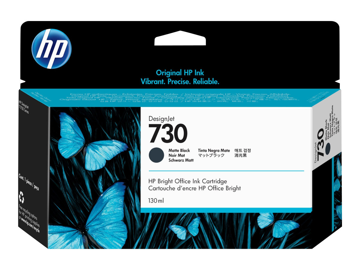HP 730 - 130 ml - mattschwarz - original - DesignJet