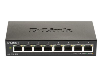 D-Link DGS 1100-08V2 - Switch - Smart - 8 x 101001000