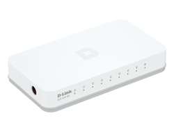 D-Link dlinkgo 8-Port Fast Ethernet Easy Desktop Switch GO-SW-8E