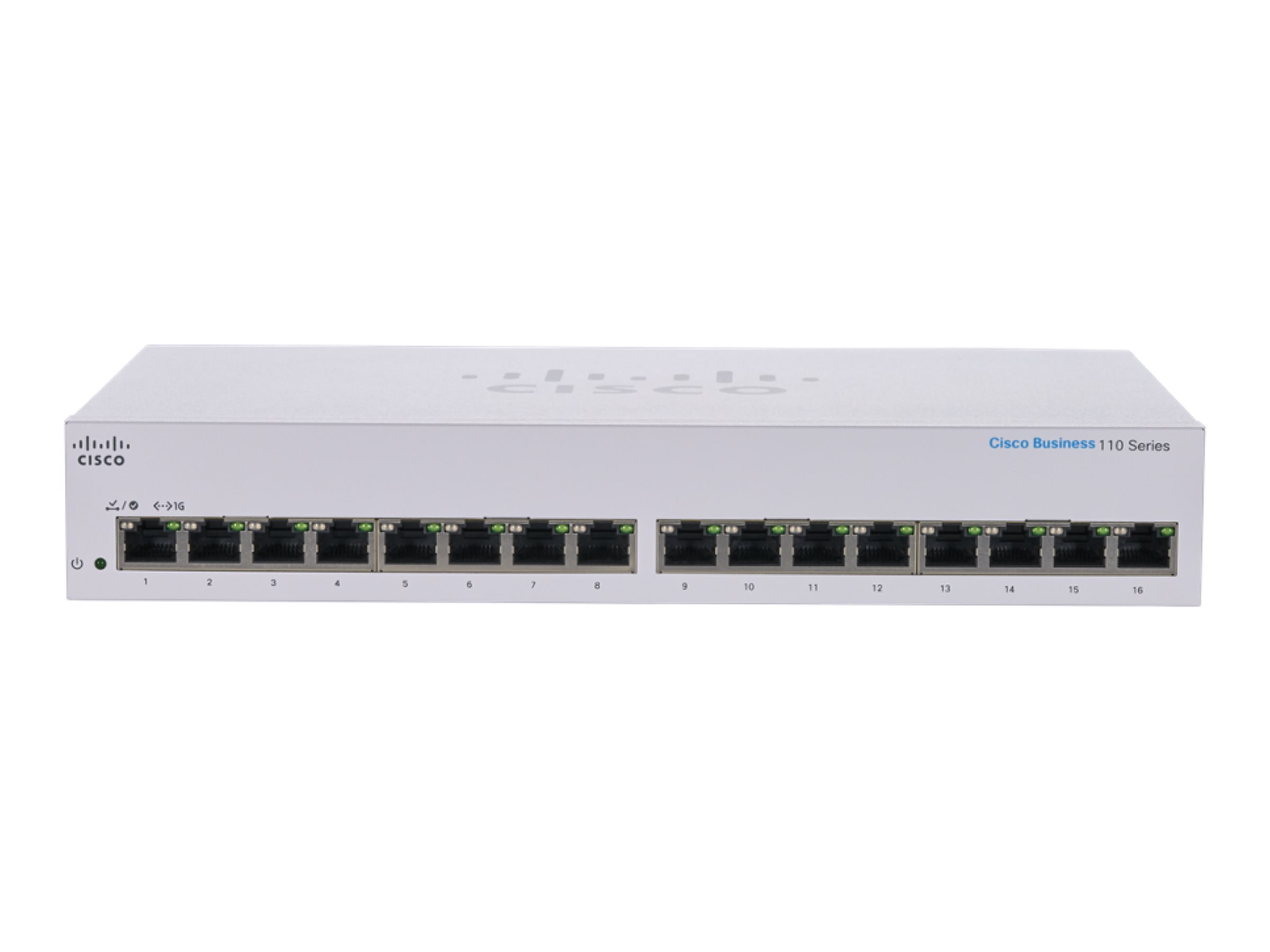 Cisco Business 110 Series 110-16T - Switch - unmanaged