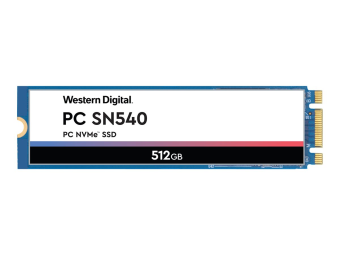 WD PC SN540 SDDPNPF-512G - SSD - 512 GB - intern - M.2 2280 - PCIe 3.0 x4 (NVMe)