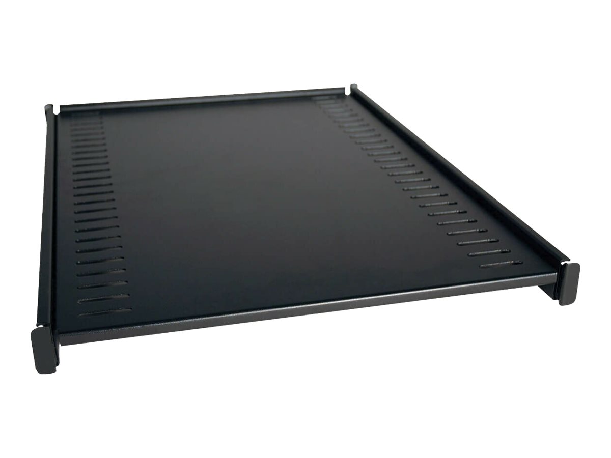 Tripp 4-Post Rack Enclosure Fixed Heavy Duty Toolless Mount Shelf - Rack - Regal - Schwarz - 48.3 cm (19)
