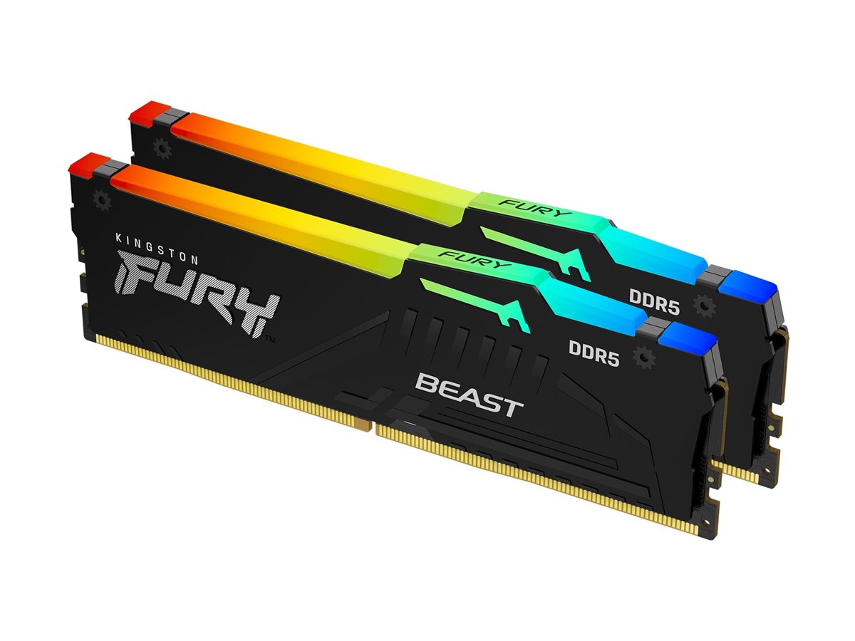 Kingston FURY Beast RGB - DDR5 - Kit - 16 GB 2 x 8 GB