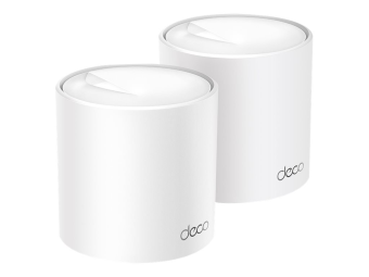 TP-LINK Deco X50 - WLAN-System - (2 Router) - Netz 1GbE
