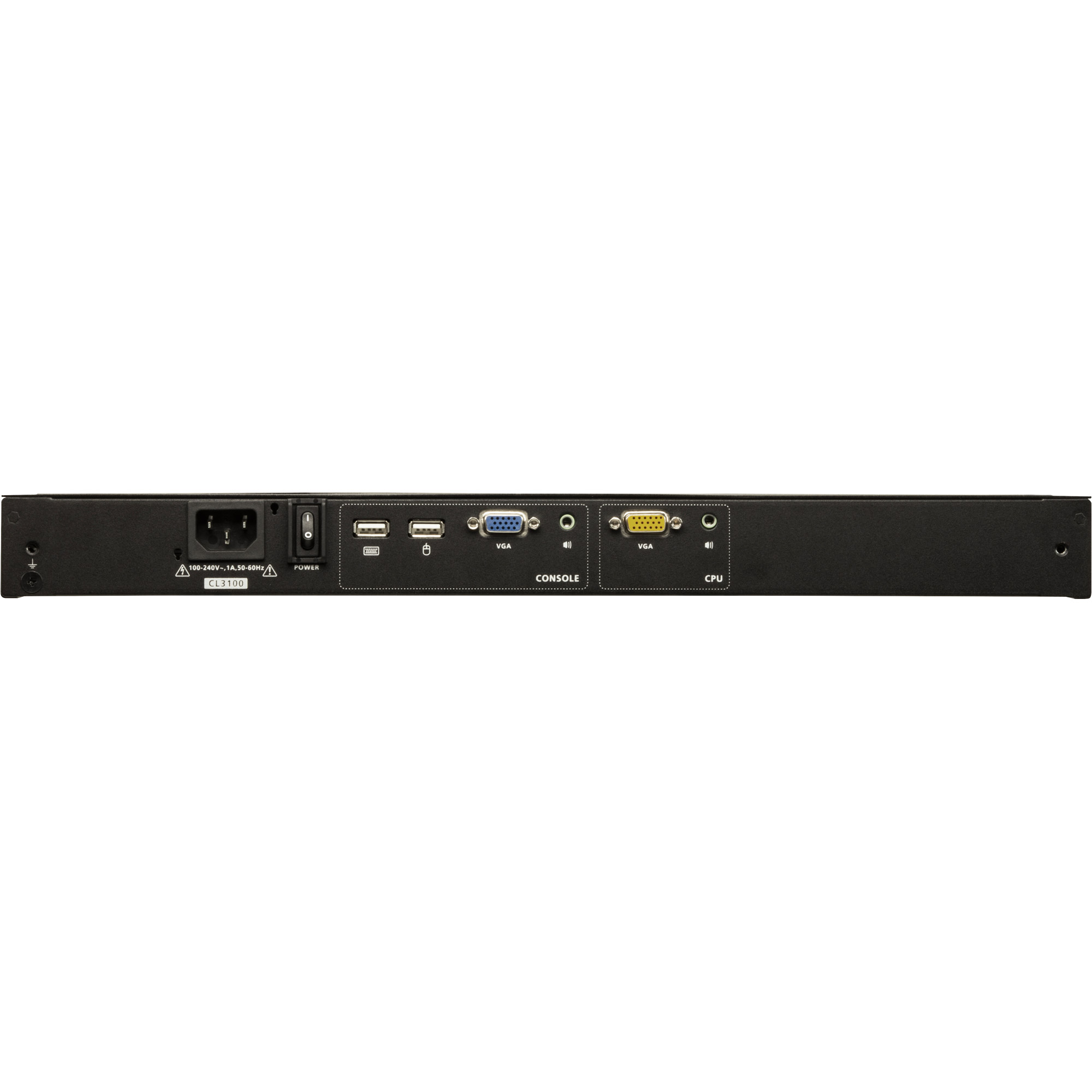 ATEN CL3100NX - KVM-Konsole - PS2 USB - 47 cm (18.5)