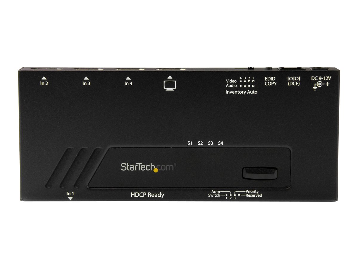 StarTech.com 4 Port HDMI automatischer Video Switch