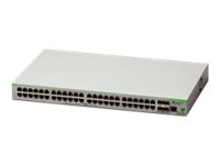 Allied Telesis CentreCOM FS980M52 - Switch - L3 - managed - 48 x 10100 + 4 x 1000Base-X SFP (Uplink)