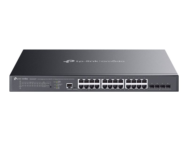 TP-LINK Omada SG3428XMPP V1.8 - Switch - L2+ - managed - 16 x 101001000 (PoE+)